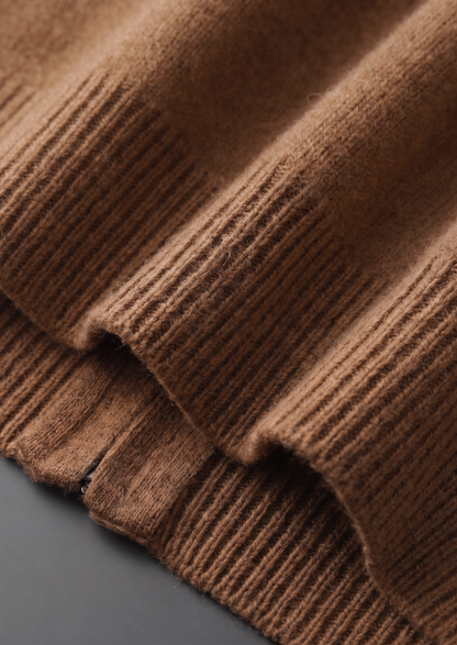 Pure Extra-Fine Merino Wool Caramel Luzzo Set, view 8