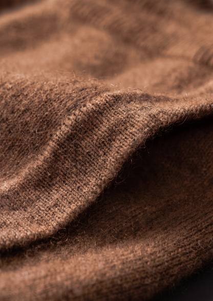 Pure Extra-Fine Merino Wool Caramel Luzzo Set, view 11