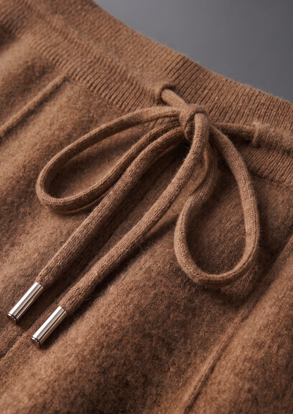 Pure Extra-Fine Merino Wool Caramel Luzzo Set, view 6
