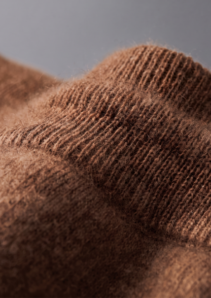 Pure Extra-Fine Merino Wool Caramel Luzzo Set, view 7