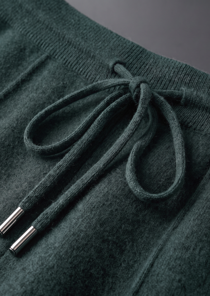 Pure Extra-Fine Merino Wool Sea Green Luzzo Set, view 4