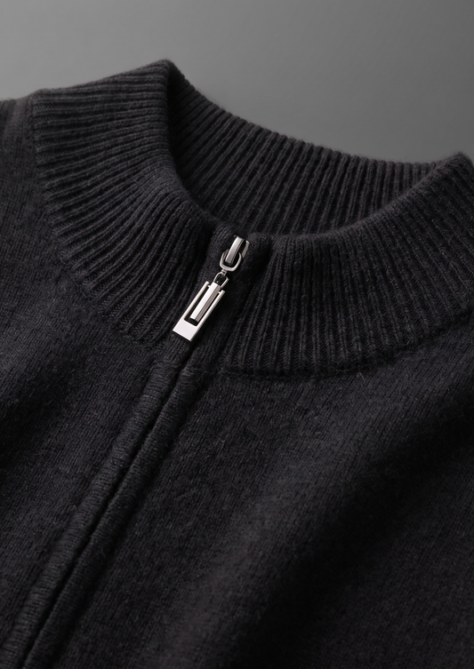 Pure Extra-Fine Merino Wool Black Luzzo Set, view 2