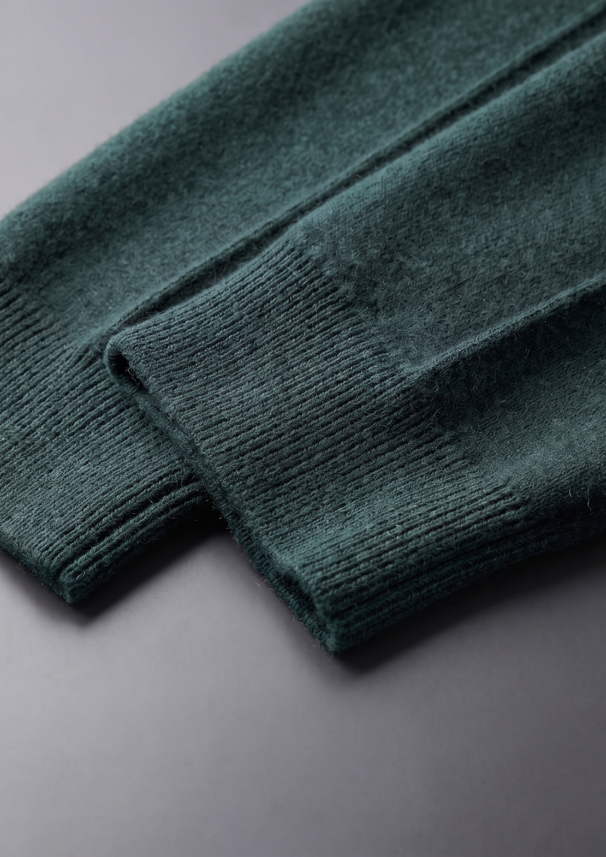 Pure Extra-Fine Merino Wool Sea Green Luzzo Set, view 7