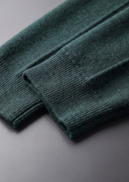 Pure Extra-Fine Merino Wool Sea Green Luzzo Set, view 7