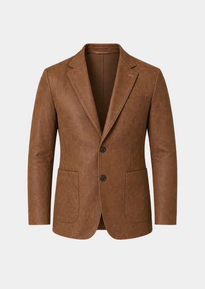 Lugano Suede Blazer, front view