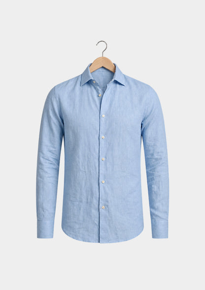 Chemise Palatino côtière - Bleu clair, vue de face
