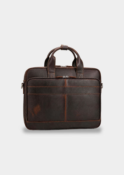 Piacenza Leather Briefcase
