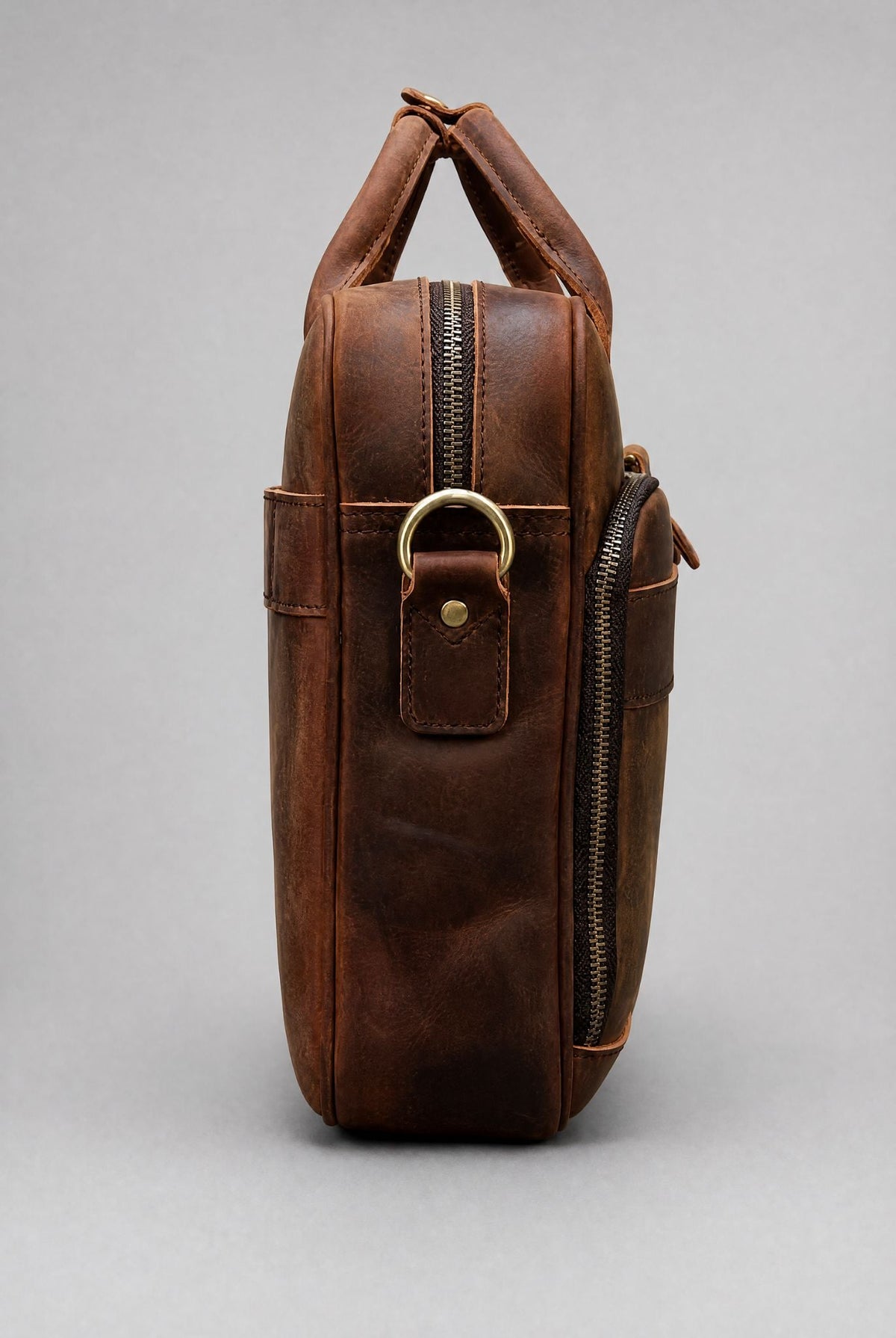 Piacenza Leather Briefcase