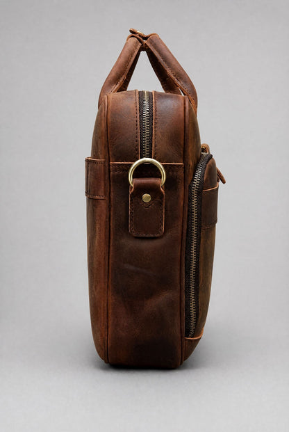 Piacenza Leather Briefcase