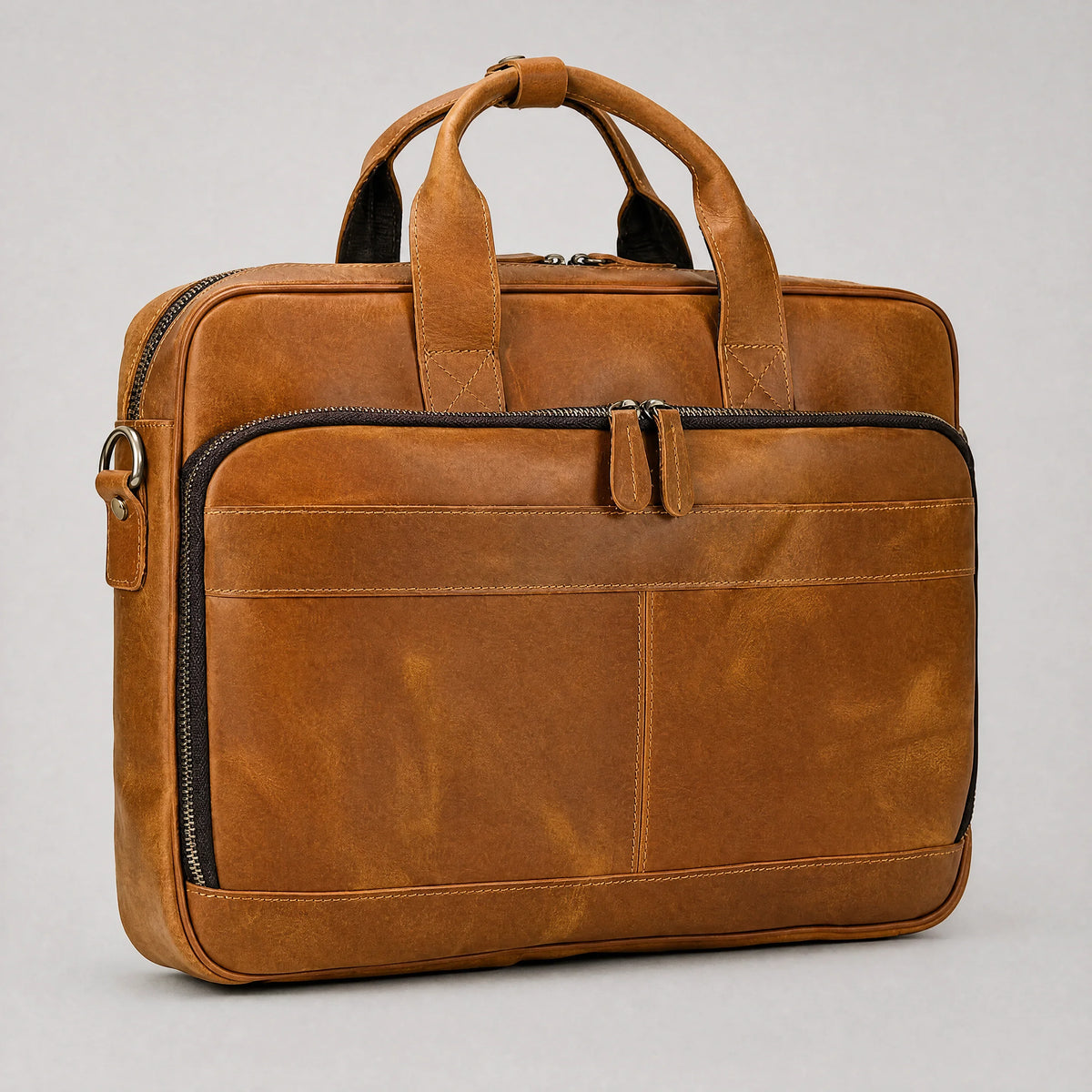 Piacenza Leather Briefcase