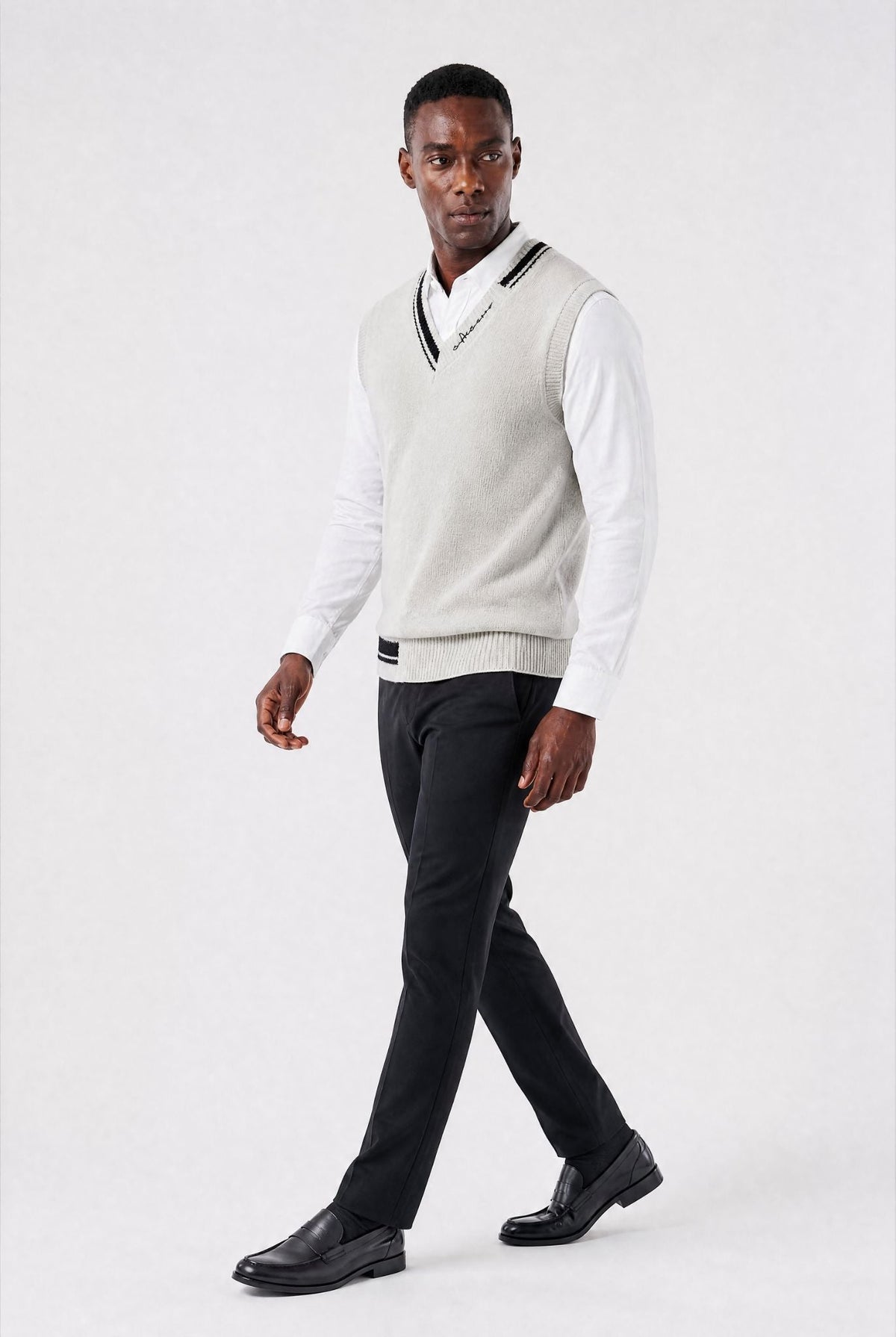 Prato Varsity Knit Vest
