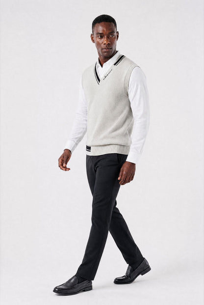 Prato Varsity Knit Vest