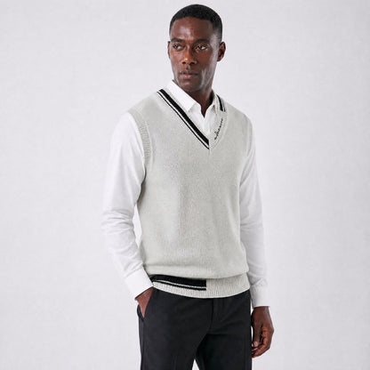 Prato Varsity Knit Vest