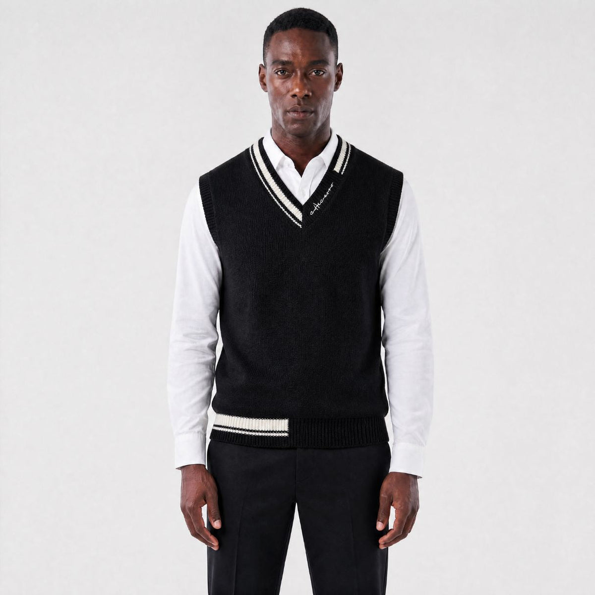 Prato Varsity Knit Vest