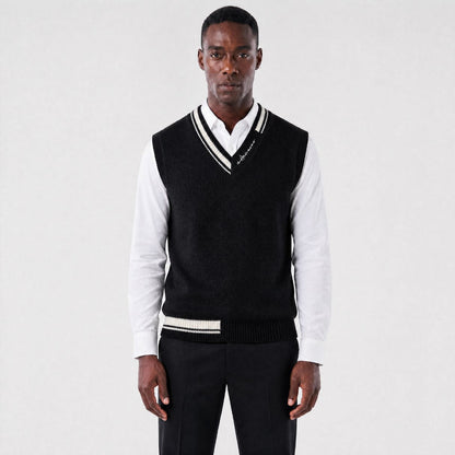 Prato Varsity Knit Vest