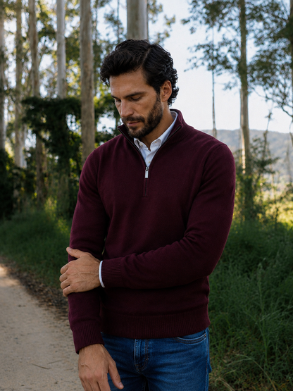 Pull demi-zip Garda