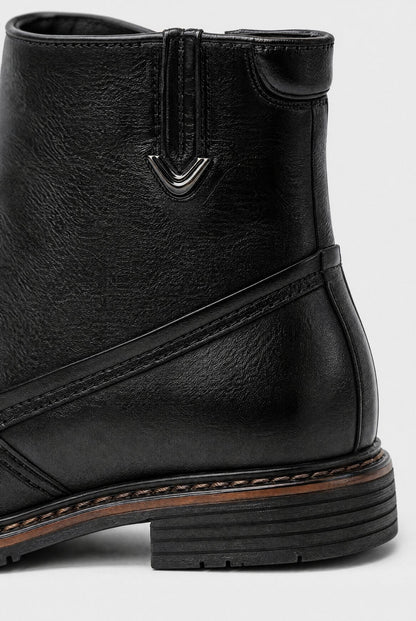 Botas Roros de piel con forro cálido