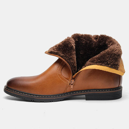 Botas Roros de piel con forro cálido