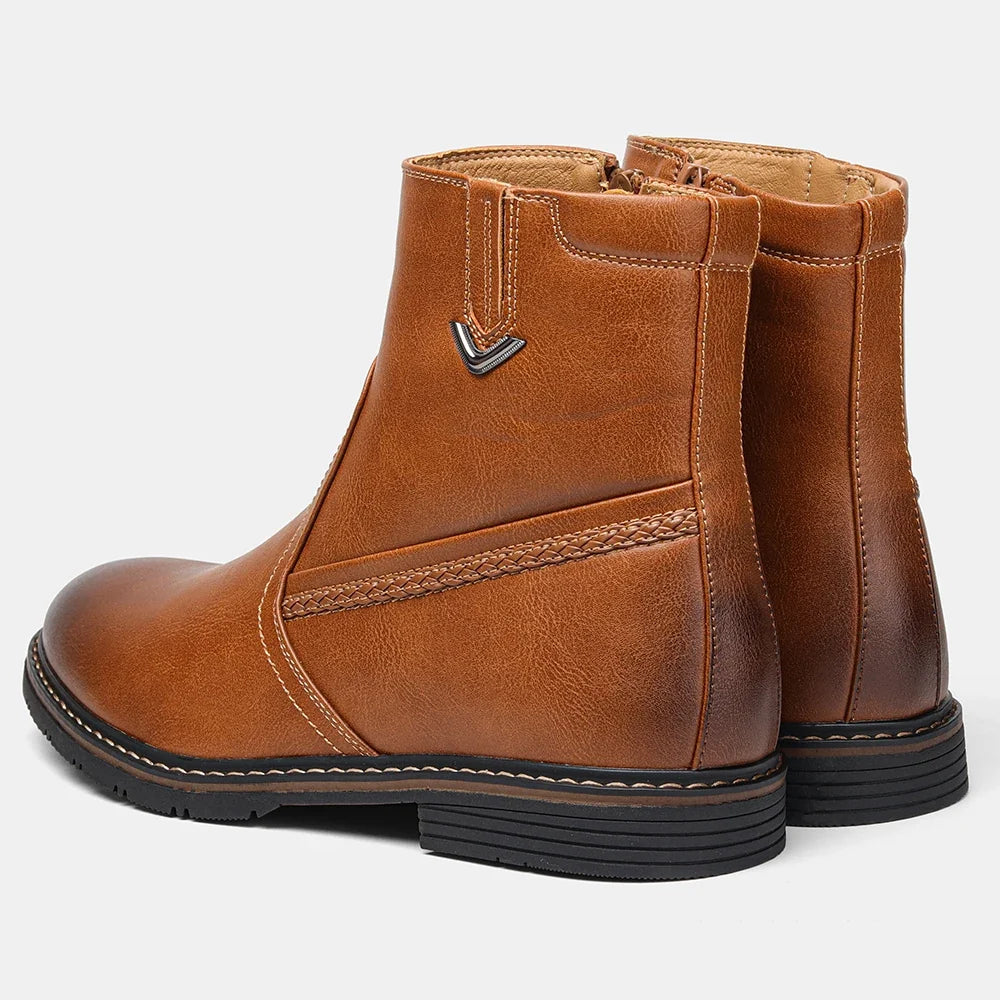 Botas Roros de piel con forro cálido