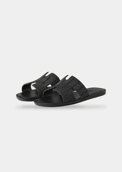 Hvar Leather Slide