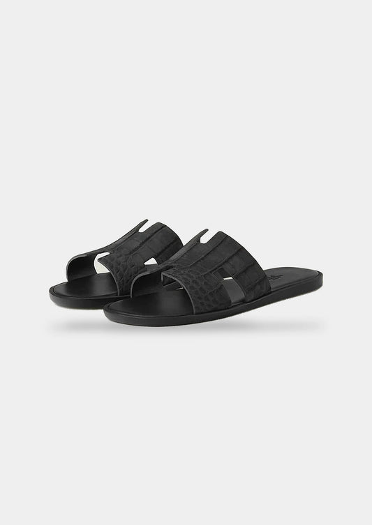 Hvar Leather Slide