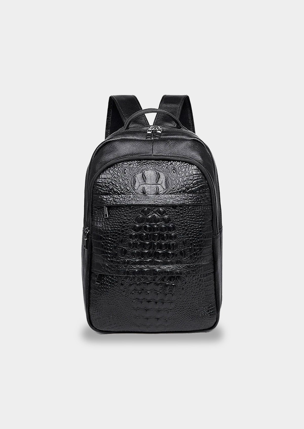 Mochila Tallinn con grabado de cocodrilo