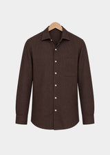 Chemise Tiberina côtière - Marron foncé