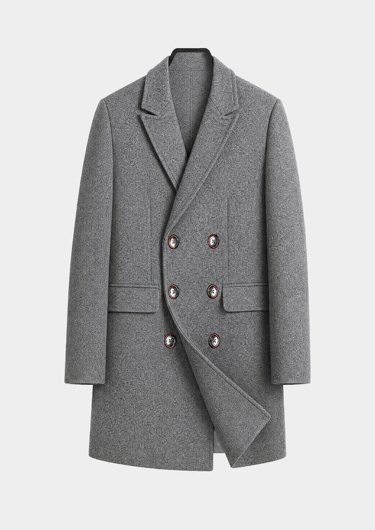 Toledo Double-Breasted Overcoat