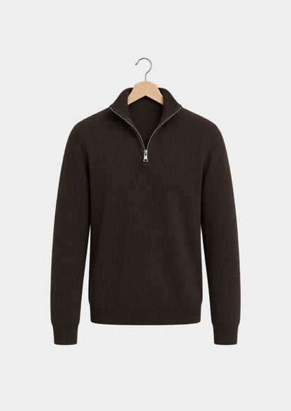 Trento Half-Zip Sweater, front view