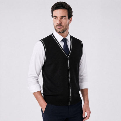 Udine Button Knit Vest