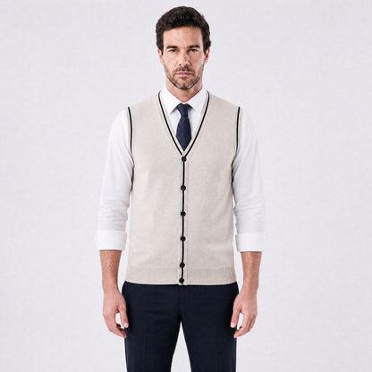 Udine Button Knit Vest