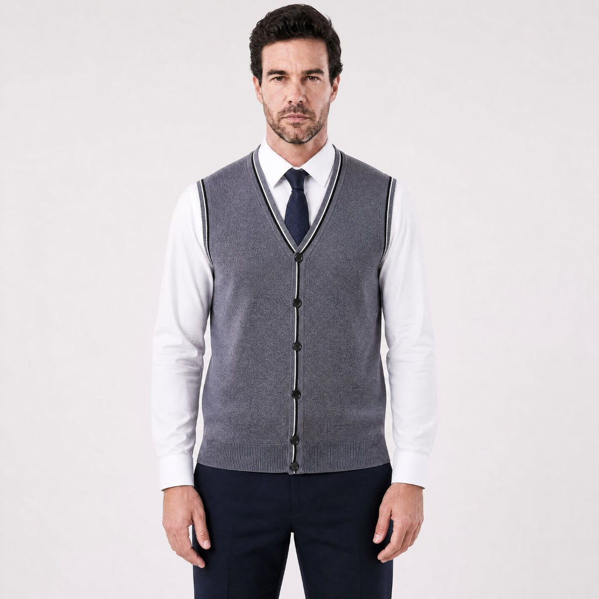 Udine Button Knit Vest