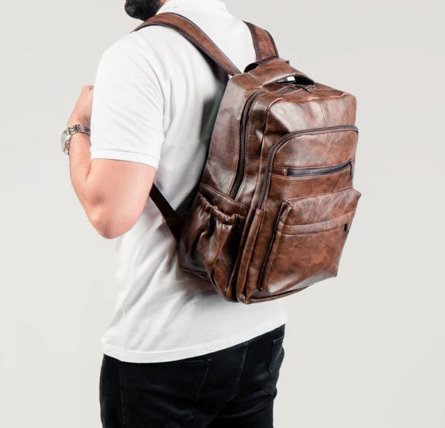 Uppsala Leather Backpack