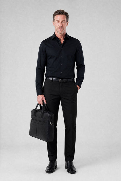 Vercelli Leather Briefcase