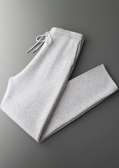 Pure Extra-Fine Merino Wool Light Gray Savro Set, view 4