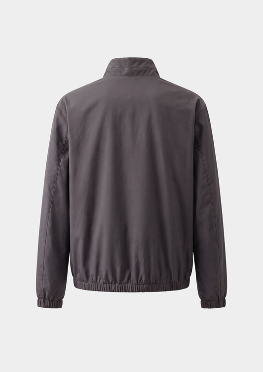 Fog Gray Technical Windbreaker Jacket, view 2
